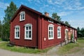 Old farmhouse in northern Sweden